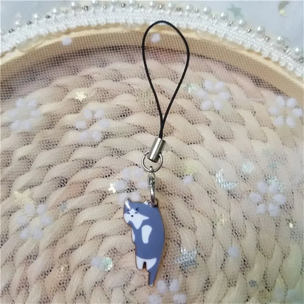 Telephone Chain Bag Charms Case Strap Decor Keychains Phone Hanging Charms Phone Lanyards Cat Phone Strap Mobile Phone Strap