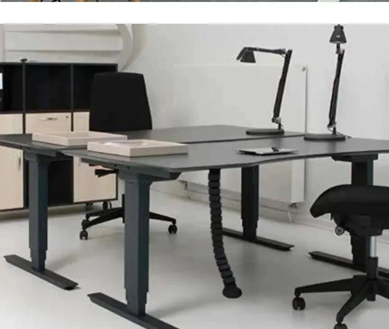 Desktop cable tray cable management workstation Snake cable manager manages cable trays