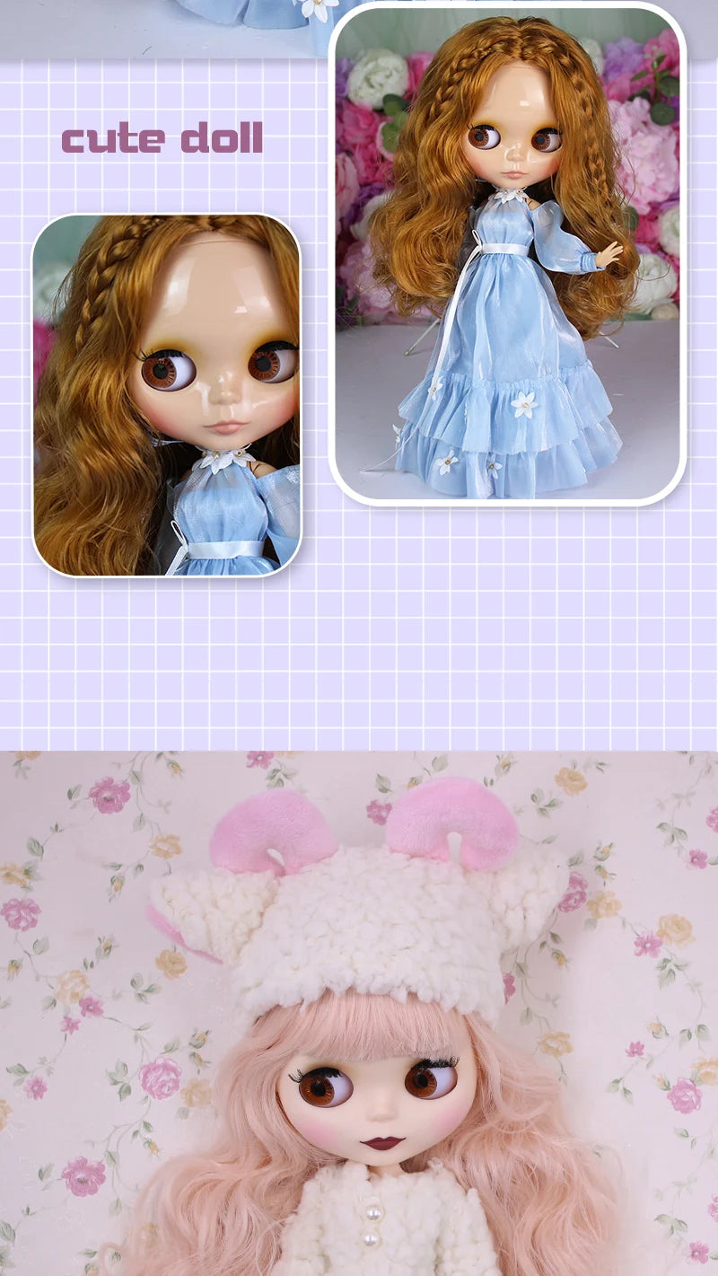 ICY DBS Blyth doll Joint Body 30CM BJD  Clothes Shoes Hand Set Fashion Dolls girl gift