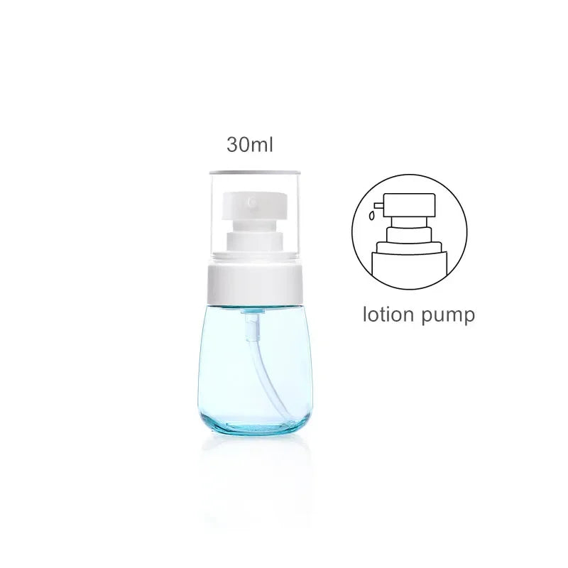 30ml 60ml 100ml UPG Fine Mist Spray Bottle Plastic Bottl Lotion Pump Travel Perfume Water Bottles Refill