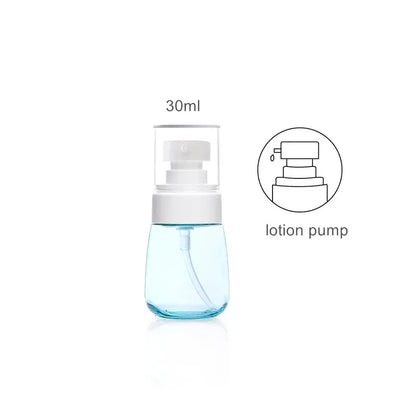30ml 60ml 100ml UPG Fine Mist Spray Bottle Plastic Bottl Lotion Pump Travel Perfume Water Bottles Refill