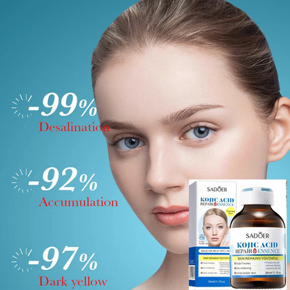 Kojic Acid Retinol Serum for Brightening Firming Hydrating for Face Anti Aging Serums, Dark Spot Correcting Essence