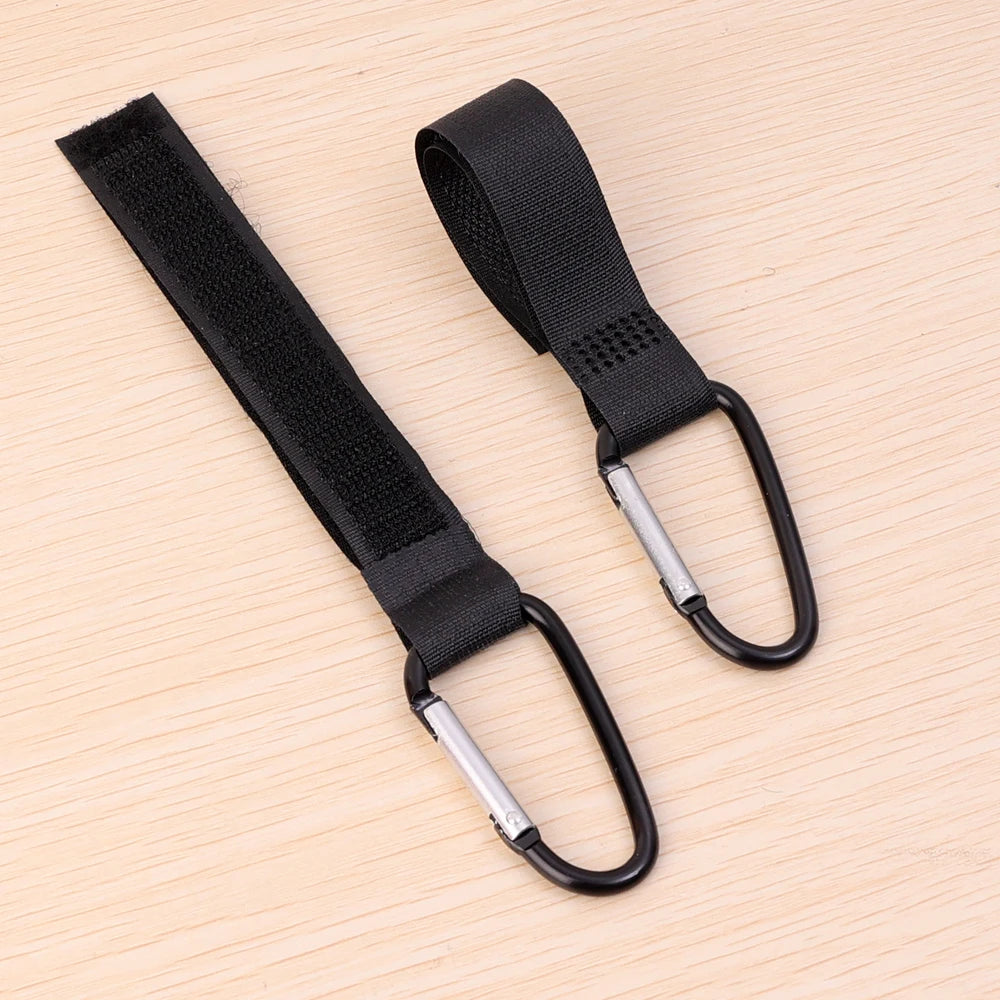10/1pcs Baby Stroller Hooks Aluminum Alloy Carabiner Cart Shopping Pram Diaper Bag Hanger Hook Buckle Stroller Accessories