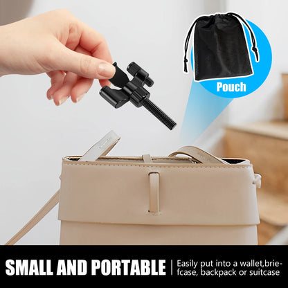 Portable Door Lock Home Security Door Locker Privacy Perfect for Traveling Hotel Home Apartment College and Travel Lockdown Lock