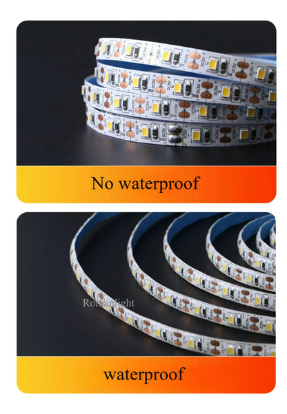 5V USB LED Strip Light with Switch Decoration Waterproof Tape for House Room Backlight 1M 2M 3M 5M Ribbon
