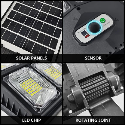 Smart Motion Sensor Wall Lights Outdoor Solar Lamp Garage Lamp Balcony Courtyard Decoration Porch Light Roadside Security Lights