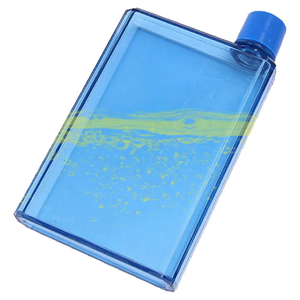 Flat Bottle Portable Stylish Drink Bottle BPA Free Water Bottle 350ml/420ml Book Drink Water Bottle For Sports Travel School