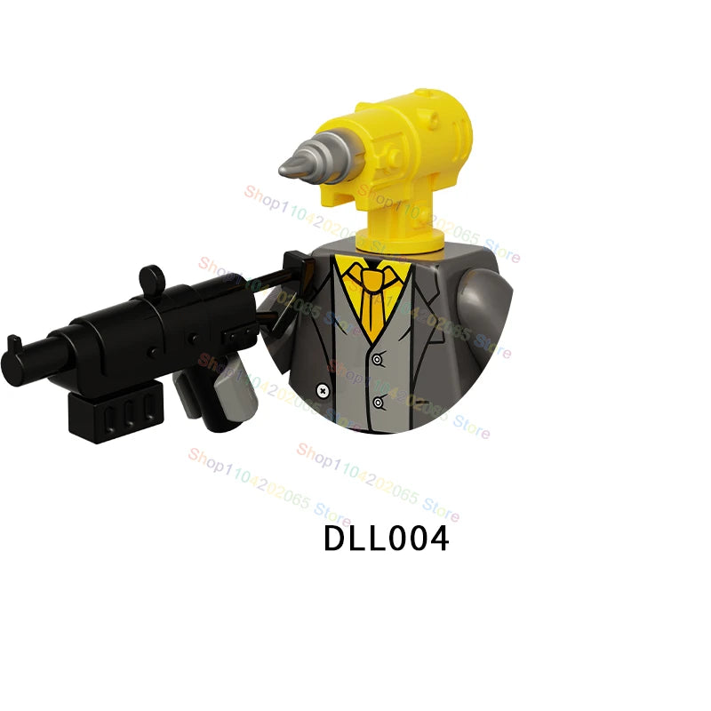 Hot Game Building Blocks Skibidi Toilet Accessories TV Monitor Cameraman Speakman Figures Toys KDL829 KDL826 KDL828