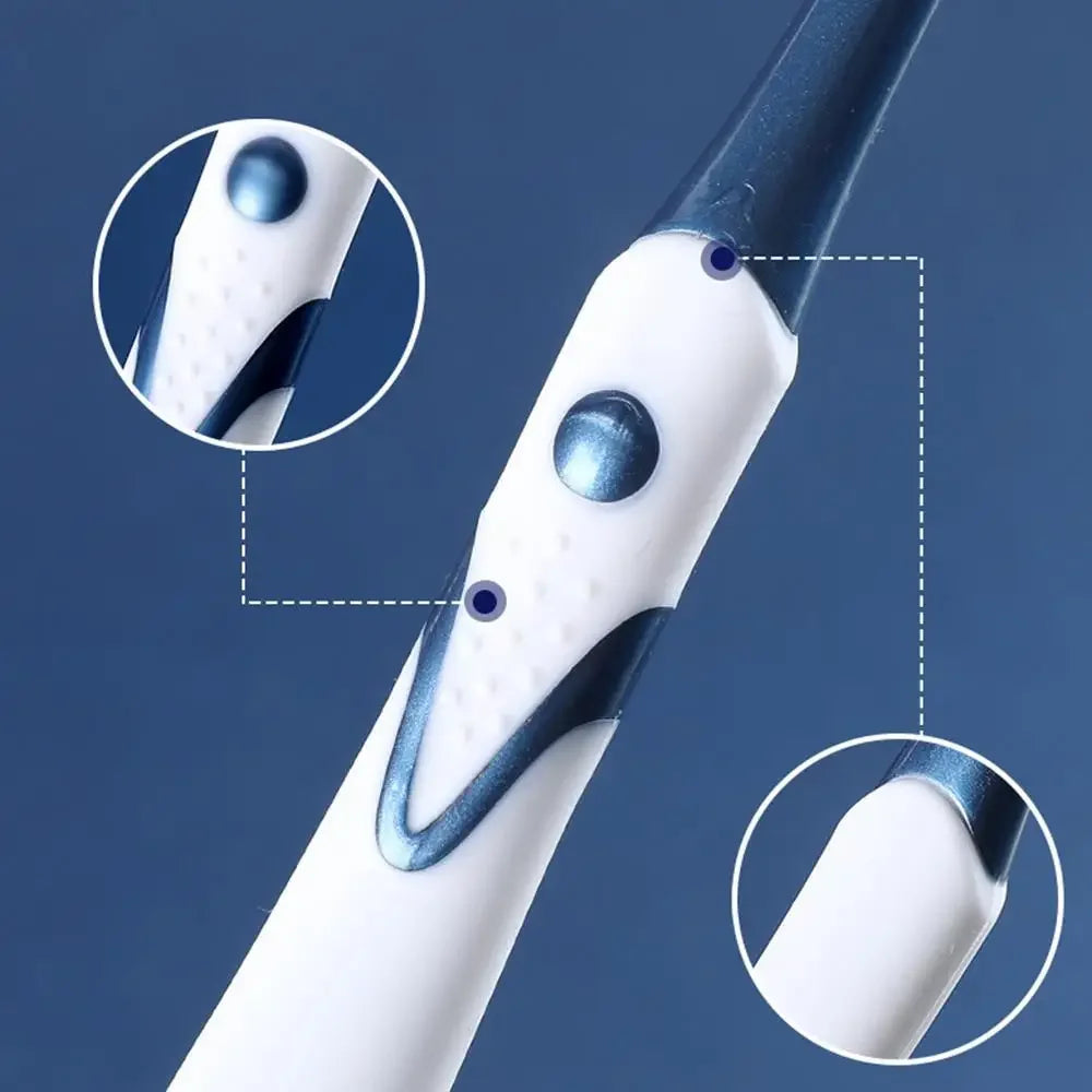 6pcs/pack Hard Bristled Toothbrush Kit Whitening Teeth Toothbrush For Adults Deep Cleaning Oral Care Supplies Family Use