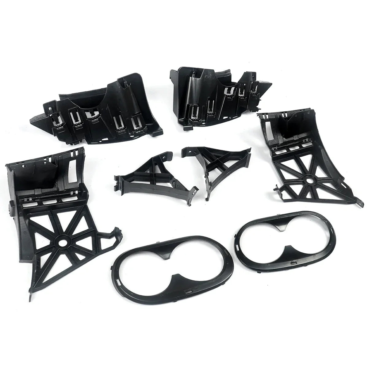 FOR MERCEDES A CLASS W177 AMG A45 A45S LOOK REAR DIFFUSER TAILPIPES CARBON LOOK