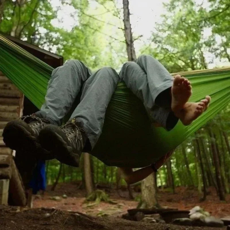 Lightweight Hammock Outdoor Gear Camping Hammock Portable Nylon Swing for Travel Hiking Backyard Beach Adventure Accessories