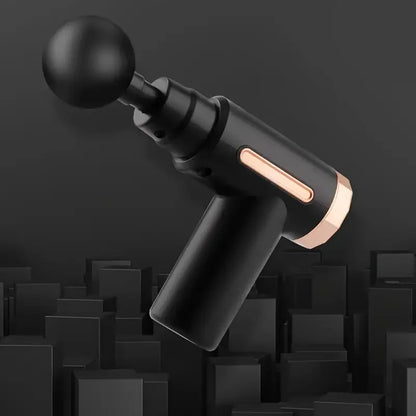 Portable Quiet Massage Gun  Ultra Small & Quiet Muscle Massage Gun USB Charging- for Home Gym Outdoors With one head