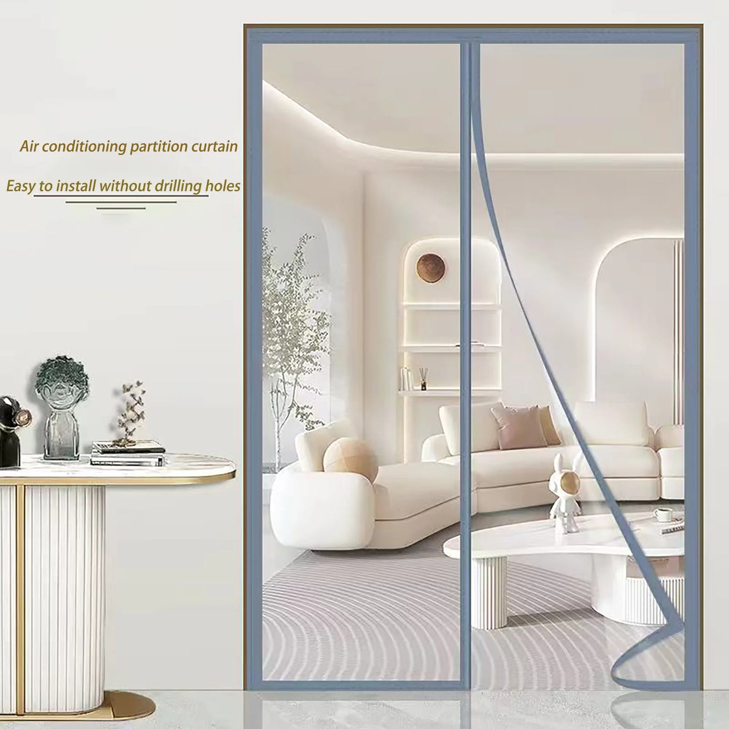 Winter warm curtain, air conditioning door curtain, partition curtain, windshield curtain, transparent soft plastic