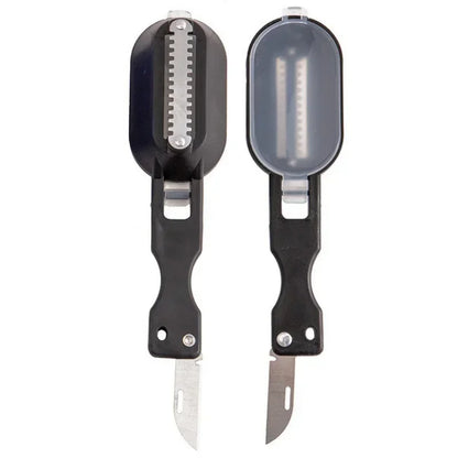 Kitchen Cooking Accessorie Fish Skin Brush Fast Remove Fish Scale Scraper Planer Tool Fish Scaler Fishing Knife Cleaning Tools