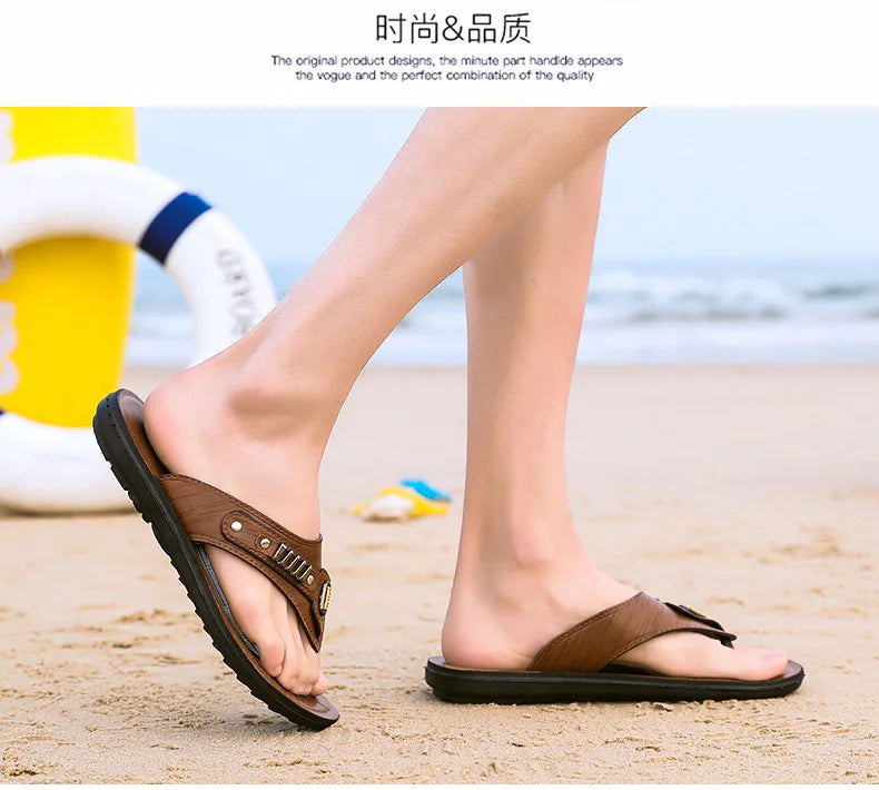Flip Flops Male Slippers Men Summer Beach Shoes  For Men Flip Flops Men's Sandals