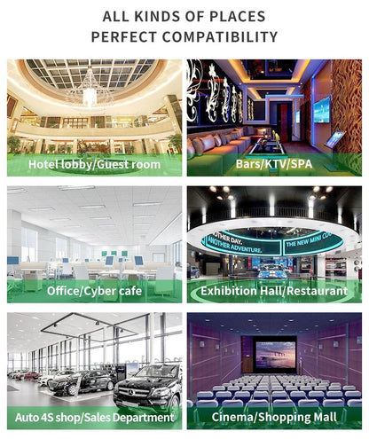 Smart Aroma Diffuser Hotel  Air Humidifier Essential Oil Diffuser APP Bluetooth Vertical Atomization Timing Fragrance Machine