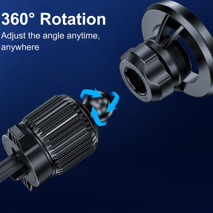 Magnetic Phone Holder 360° Rotation Strongest Magnet Car Air Vent Mobile Phones Mount for iPhone 16 15 14 13 Pro Max Accessories