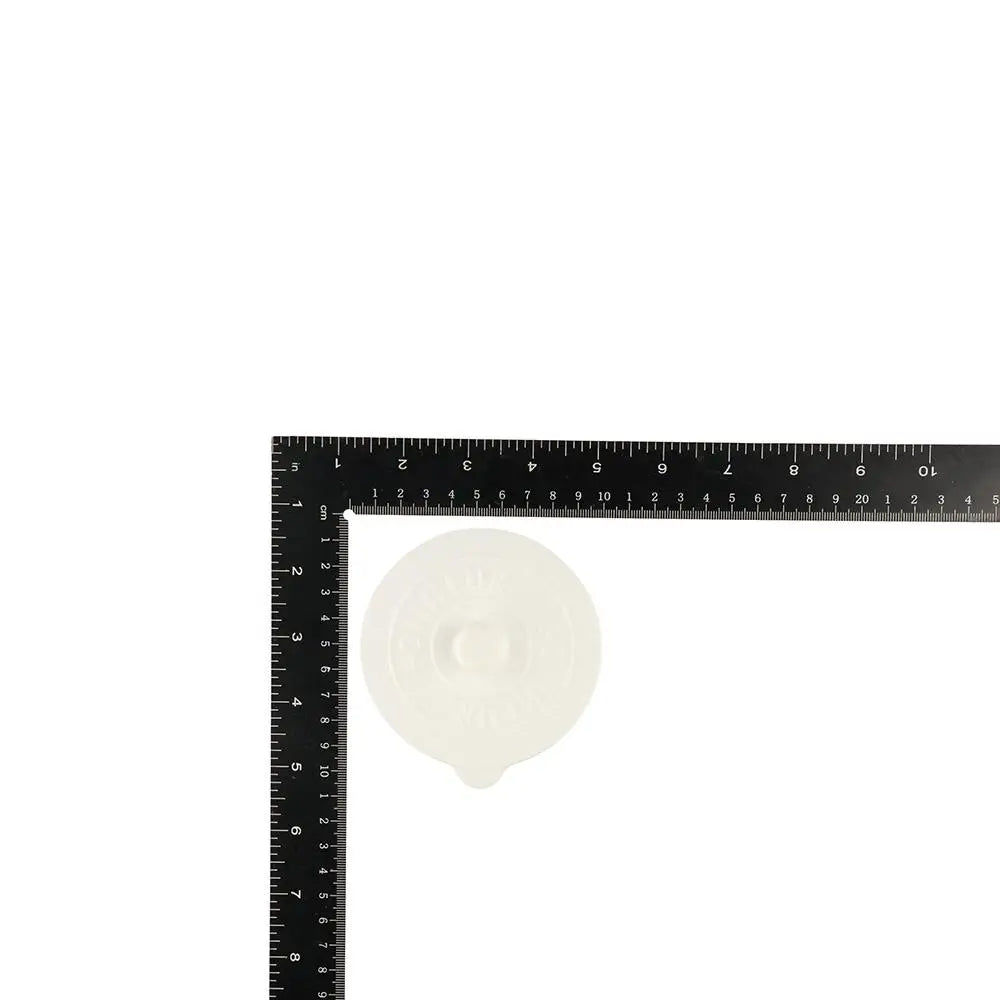 Mugs Lid With Convex Handle Silicone Glass Cup Cover Round Heat-Resistant Cup Lid Dustproof Universal Mug Sealed Cap Pantry