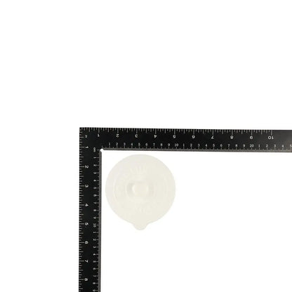 Mugs Lid With Convex Handle Silicone Glass Cup Cover Round Heat-Resistant Cup Lid Dustproof Universal Mug Sealed Cap Pantry