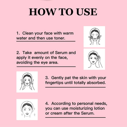 Watermelon Niacinamide Serum Facial Glow Serum Makeup Primer Hydrating Essence Lightweight Moisturizing Facial Serum