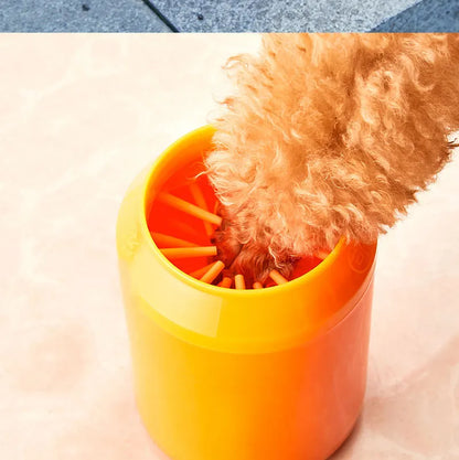 S/M/L Pet Pet Paw Soft Silicone Material Pet Foot Wash Cup Cat and Dog Foot Cleaner Portable Cleaning Tools Bucket Pet Supplies