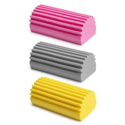 3pcs Duster for Cleaning Blinds Glass Magical Dust Cleaning Sponges Household Sponge Cleaning Brush Damp Clean Duster Sponge