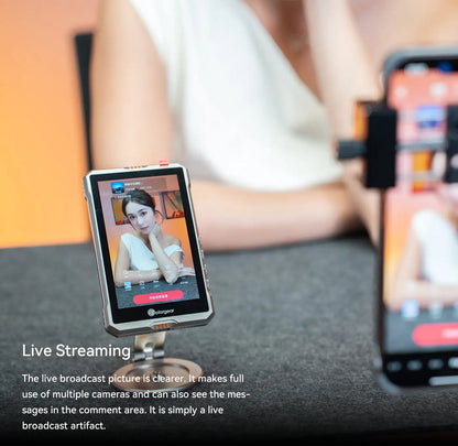 Fotorgear MS01 Selfie Vlog Monitor Screen For Smartphone Magnetic Selfie Screen Display for iPhone Android Phones