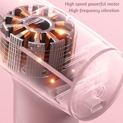 Portable Mini Pink Muscle Massage Gun Deep Tissue Handheld Healing Fascia Gun