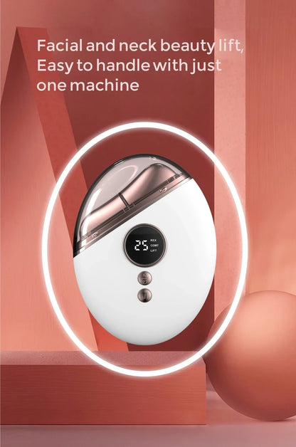 Massager Face Roller  EMS Vibration Heating Massage Face Skin Rejuvenation Skin Tightening Beauty Device Face Lifing Thin Face