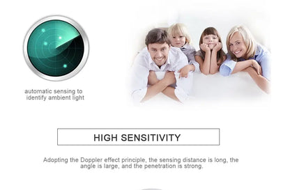 Radar Sensor LED Bulb E27 Motion Sensor Light Bulbs Smart LED Lamp Energy Saving Bombillas For Porch Stair Hallway Garage Lights