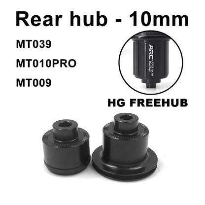 ARC hubs Converter mtb mountain bike hubs cap MT039 MT010-PRO 005 006 007 009 15mm 9mm 12mm 10mm bicycle hub adaptor Accessories