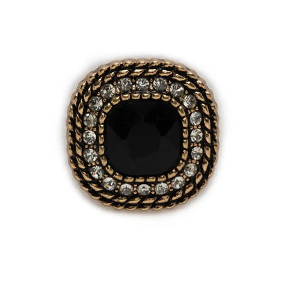 5pcs Rhinestones Retro Metal Shank Button Sewing Home Clothing Handmade Crafts Accessories Decor 18-25mm