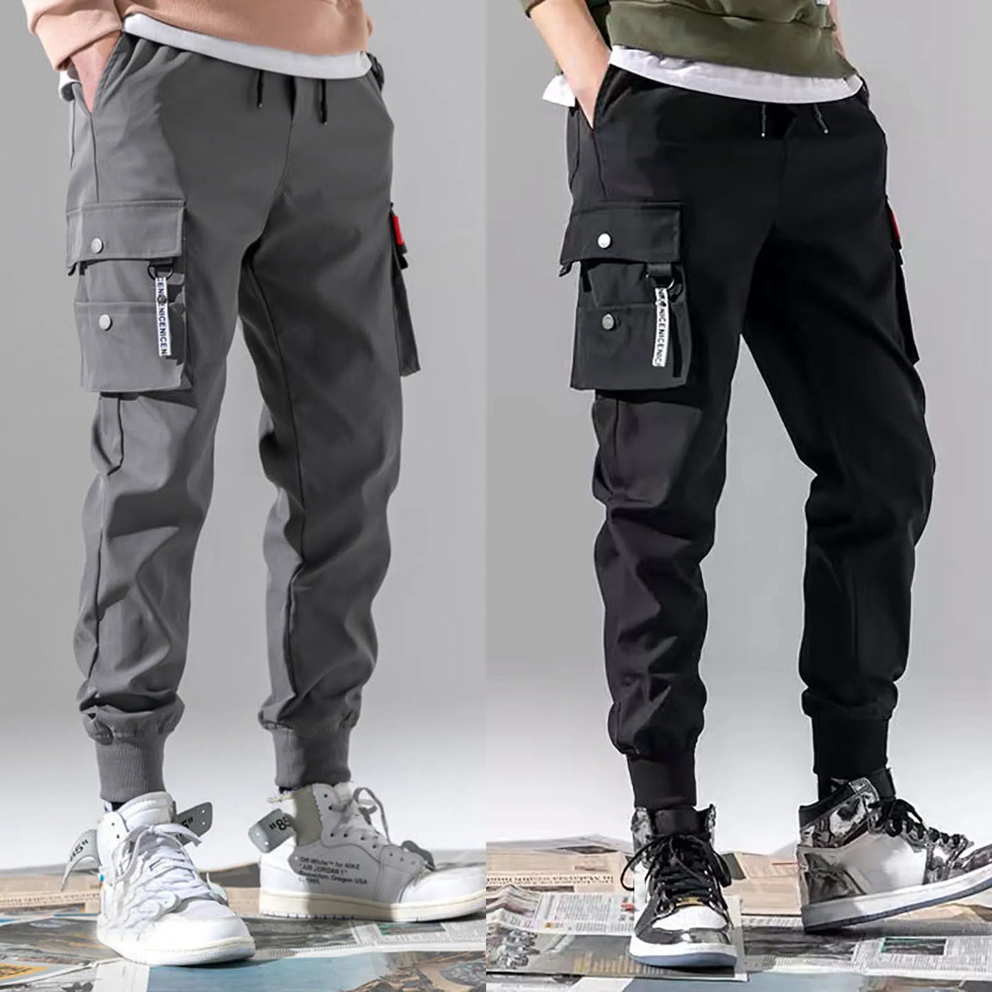 Cargo Pants for Men Mens Fashion Joggers Sports Pants Casual Cargo Pants Gym Sweatpants Trousers Mens Long Pant