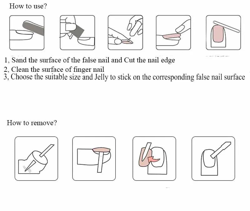 24Pcs Press on Nails Long with Designs Pink Rhinestones False Fake Nails Press On Coffin Artificial Nails for Women Stick on