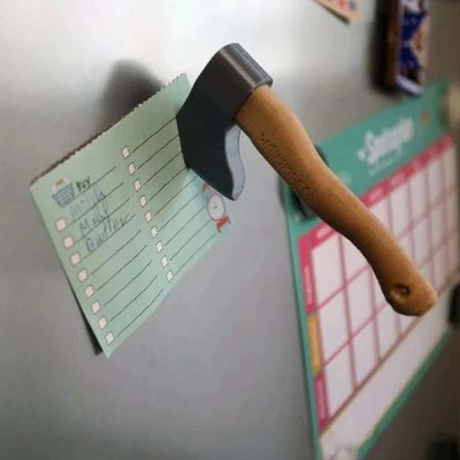 Funny Knife Magnetic Fridge Stickers 3D Fun Axe Fridge Magnet Novelty Home Decor Gifts Eye-Catching Fridge For Iron Surface