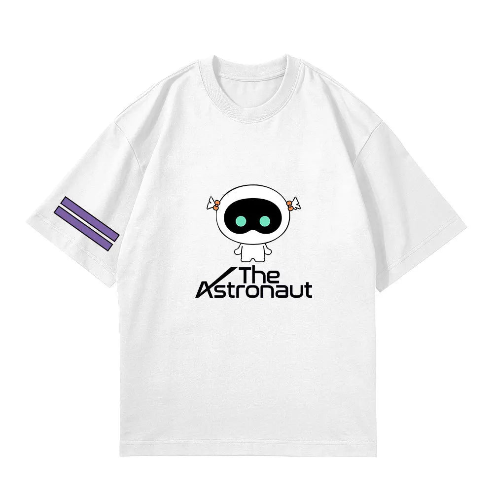 Kpop JIN the Astronaut T-shirt athleisure short-sleeved cartoon T-shirt