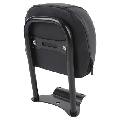 Motorcycle Rear Backrest Motorcycle Rear Passenger Backrest Pad Improved Support Enhanced Comfort High Stability for Motorbike