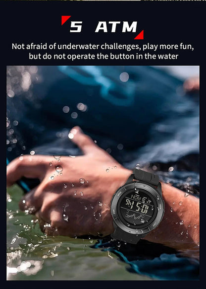 SANDA 2198 Single Monitor Male Student Electronic Watch Multifunctional Waterproof sports Student Electronic Watch 2025