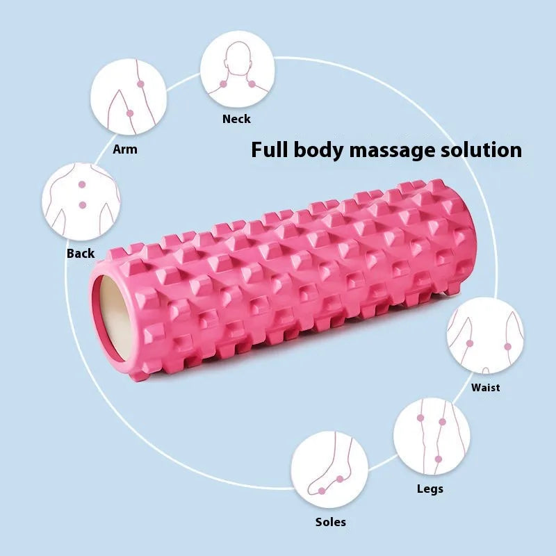 45cm Fitness Foam Roller Yoga Column Muscle Relaxation Massage Roller Pilates Exercicios Equipment Back Roller Massage Stick