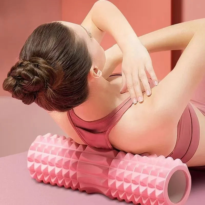 Solid Foam Roller Yoga Mat Muscle Fascia Relaxation  Massage Stick for Fitness And Stretching