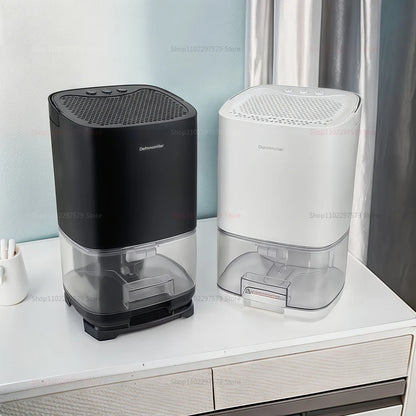 Smart Air Purifier Dehumidifier Mini Quiet Dryer for Home Office Kitchen Room Deodorizer EUUS PlugPortable Small Humidifier