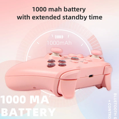 Switch gamepad  Wirelless  controller Supports Android phones/iOS/computers Win10/PS4 with dual motor vibration