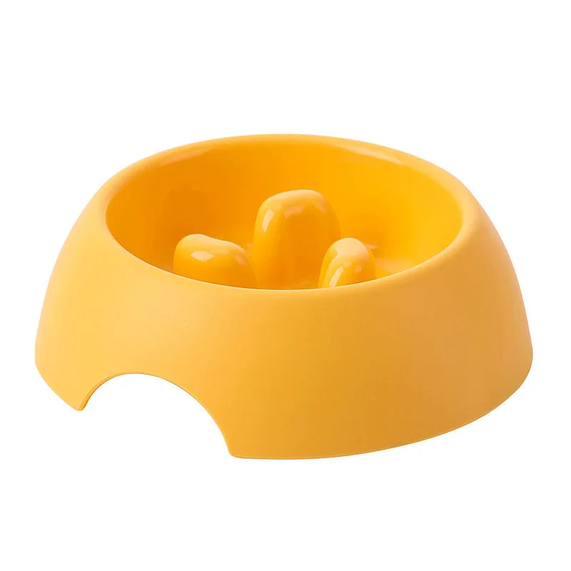 Healthy Pet Feeding Accessories Dog Cat Slow Feeder Travel Puppy Anti Choking Pet Bowl Universal PP Non Slip Slow Feeder Smooth