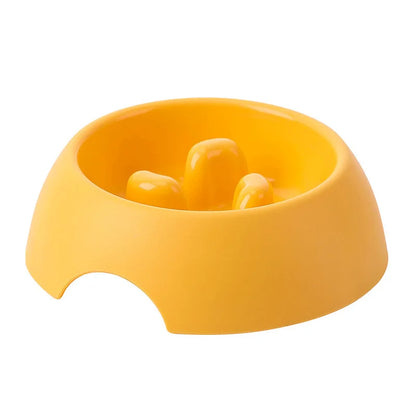 Healthy Pet Feeding Accessories Dog Cat Slow Feeder Travel Puppy Anti Choking Pet Bowl Universal PP Non Slip Slow Feeder Smooth