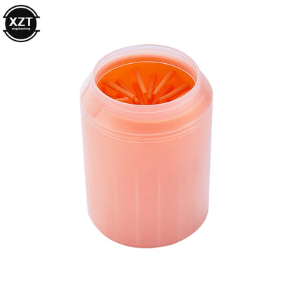 New Portable Outdoor Pet Foot Washer Paw Clean Brush Dog Paw Cleaner Cup Soft Silicone Combs  Quickly Wash Foot Cleaning Bucket
