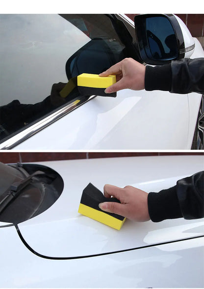 5/10pcs Auto Cleaning Sponge Brush Set for Car Wheel Tire Wash Wipe Water Suction Sponge Pad Wax Polishing Tyre Brushes Tools