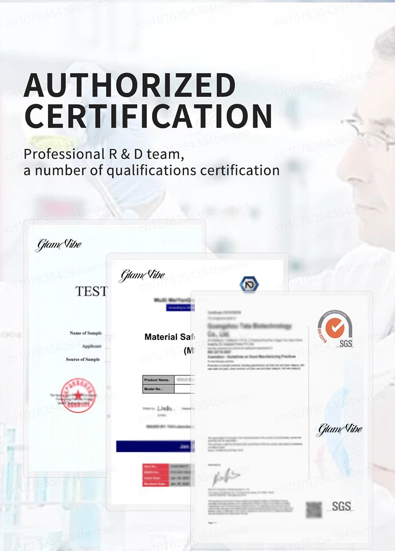 Sexy body care, silky, plump and elastic