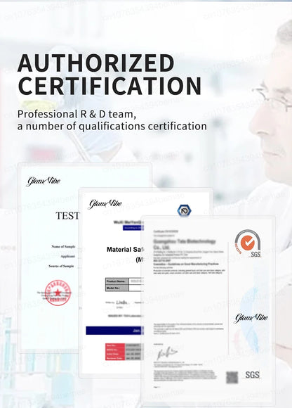 Sexy body care, silky, plump and elastic