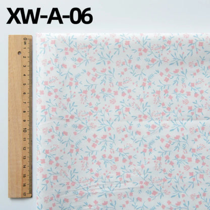 Fabric cotton handmade diy bedding flowers garden flowers pure cotton printing fabric twill cotton fabric sewing