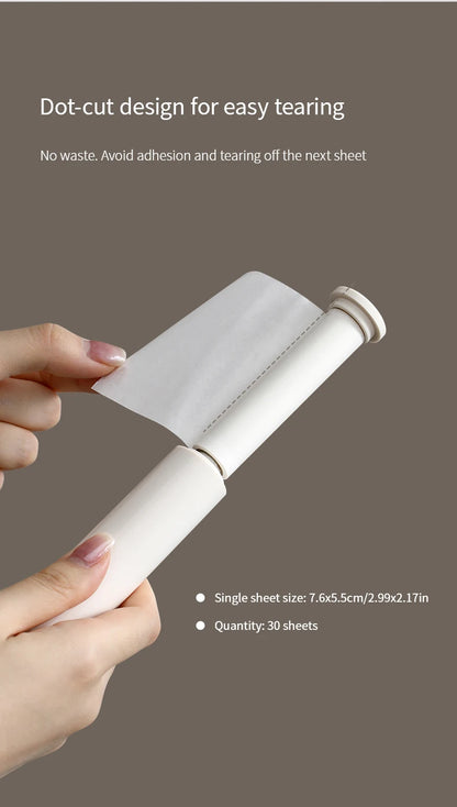 Portable Mini Clothing Lint Roller For Vercoats Woolen Clothes Static Electricity Grooming Brush for Pet Hair